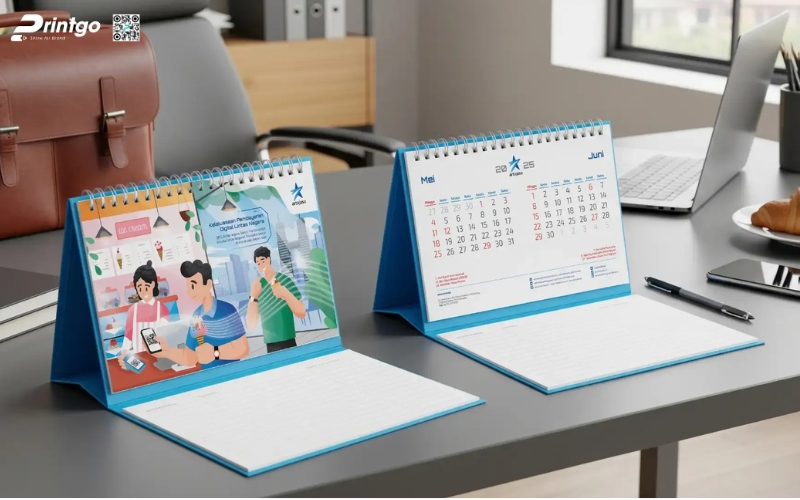 Quy trình thiết kế & in lịch để bàn chữ M độc quyền tại Printgo Quy trình thiết kế & in lịch để bàn chữ M độc quyền tại Printgo