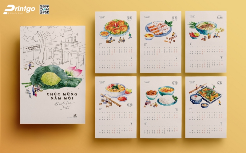 Quy trình thiết kế lịch tết 2026 tại Printgo Quy trình thiết kế lịch tết 2026 tại Printgo