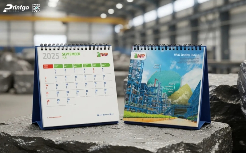 Mẫu lịch để bàn độc quyền kiểu dáng chữ A Mẫu lịch để bàn độc quyền kiểu dáng chữ A