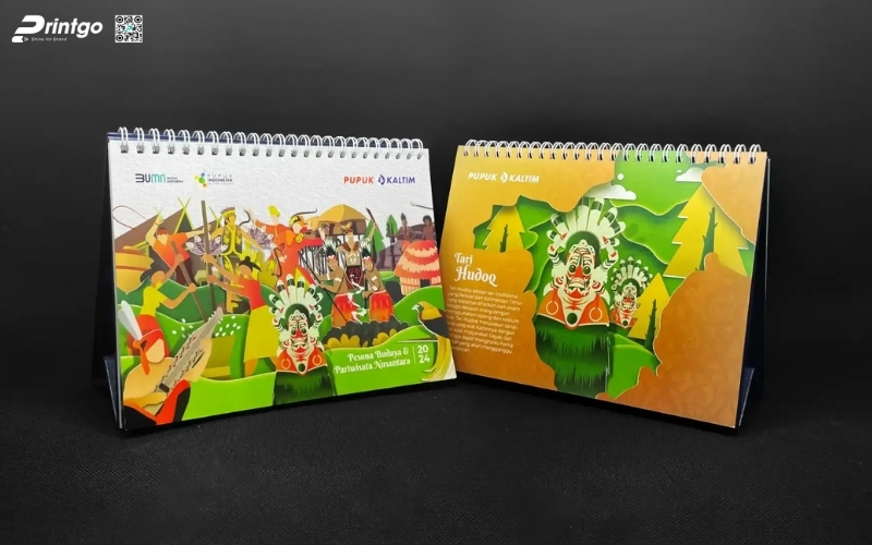 Mẫu lịch để bàn độc quyền chữ A Mẫu lịch để bàn độc quyền chữ A