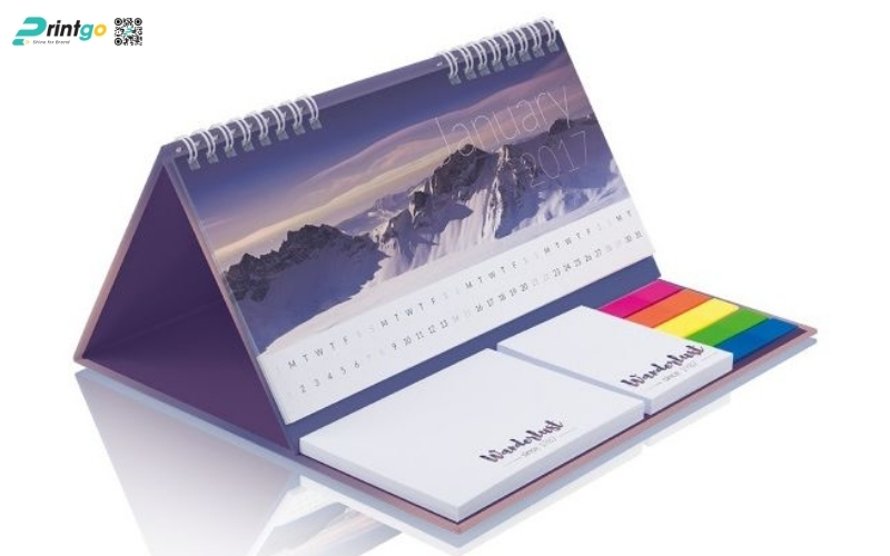 Mẫu lịch bàn độc quyền chữ M mới nhất 2026 Mẫu lịch bàn độc quyền chữ M mới nhất 2026