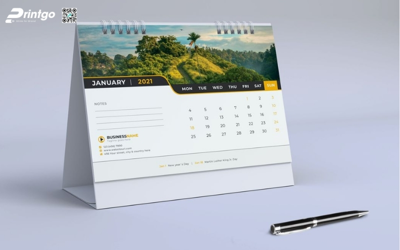 Mẫu lịch tết phong cảnh dạng lịch để bàn độc quyền Mẫu lịch tết phong cảnh dạng lịch để bàn độc quyền