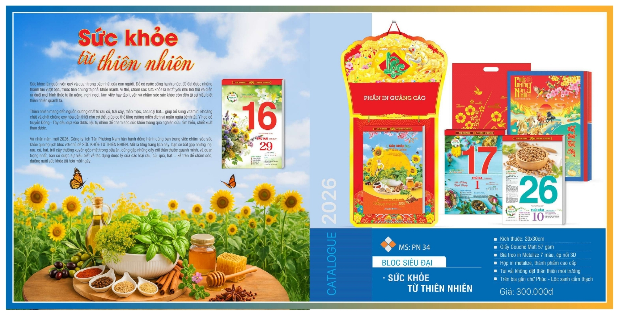 Mẫu lịch bloc độc quyền siêu đại đẹp nhất 2026 Mẫu lịch bloc độc quyền siêu đại đẹp nhất 2026