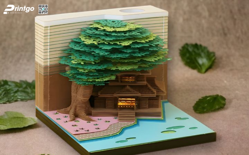 Mẫu lịch để bàn độc đáo 3D Mẫu lịch để bàn độc đáo 3D