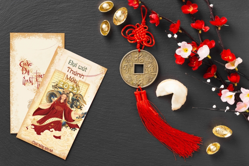 Lì xì "Đại Cát Thượng Mẫu" chất lượng Lì xì "Đại Cát Thượng Mẫu" chất lượng