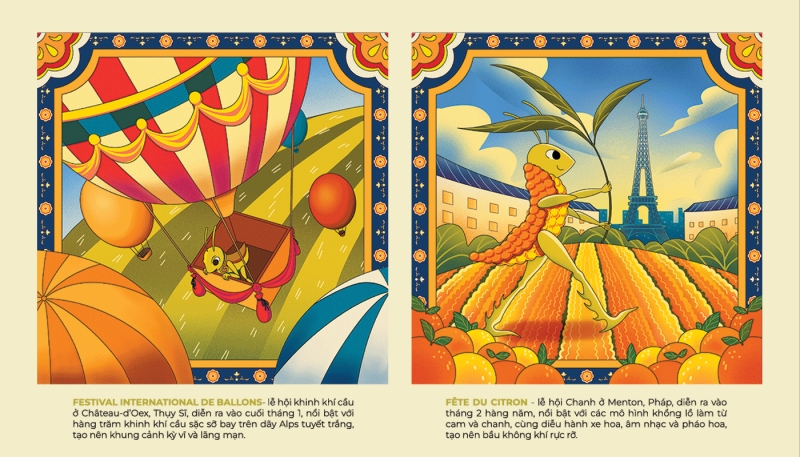 Bảng màu chủ đạo trong bộ sưu tập “Dế Việt Du Hội” Bảng màu chủ đạo trong bộ sưu tập “Dế Việt Du Hội”