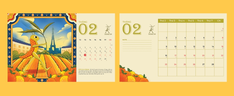 Tháng 2 – Fête du Citron, Pháp Tháng 2 – Fête du Citron, Pháp