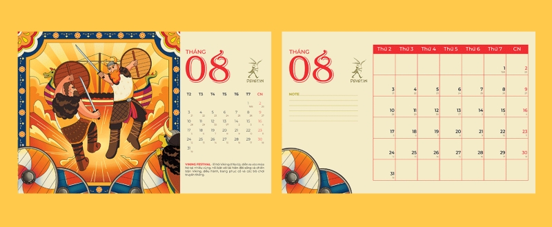 Tháng 8 – Viking Festival, Na Uy Tháng 8 – Viking Festival, Na Uy