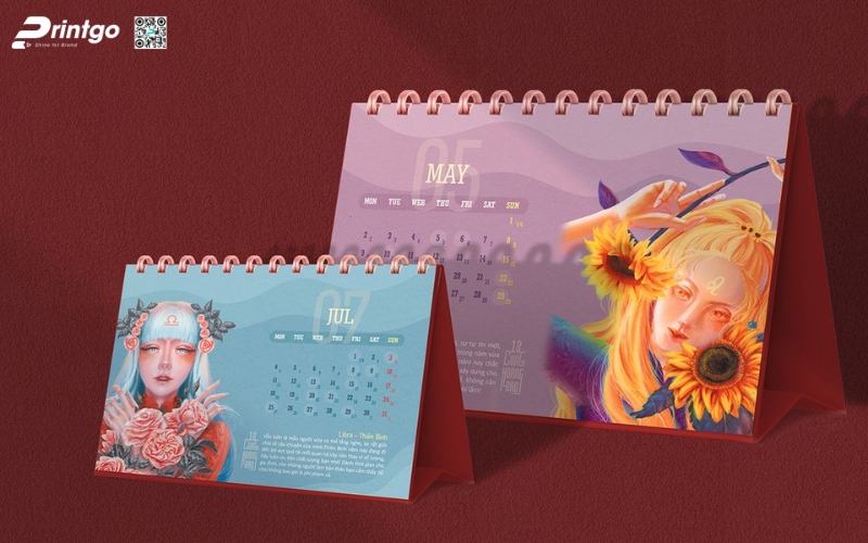 Tiêu chuẩn khi thiết kế & in lịch để bàn chữ A cần nắm rõ Tiêu chuẩn khi thiết kế & in lịch để bàn chữ A cần nắm rõ