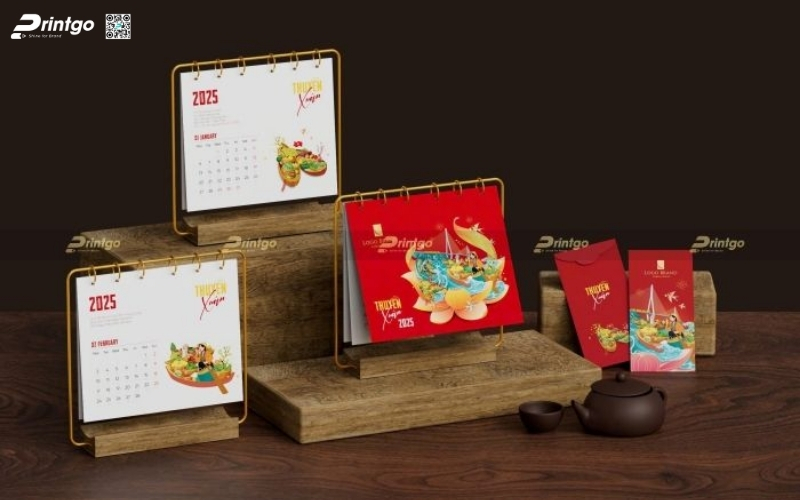 Xu hướng thiết kế lịch để bàn độc quyền trong năm 2026 Xu hướng thiết kế lịch để bàn độc quyền trong năm 2026