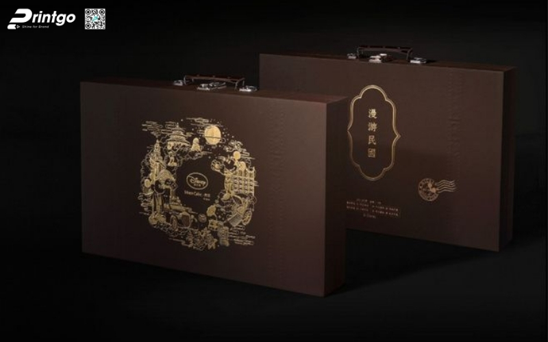 Mẫu hộp quà tết bằng gỗ có quai xách Mẫu hộp quà tết bằng gỗ có quai xách