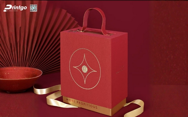 Bộ sưu tập mẫu hộp quà tết có quai xách bằng da Bộ sưu tập mẫu hộp quà tết có quai xách bằng da