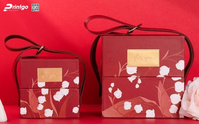 Bộ sưu tập mẫu hộp quà tết có quai xách bằng da Bộ sưu tập mẫu hộp quà tết có quai xách bằng da