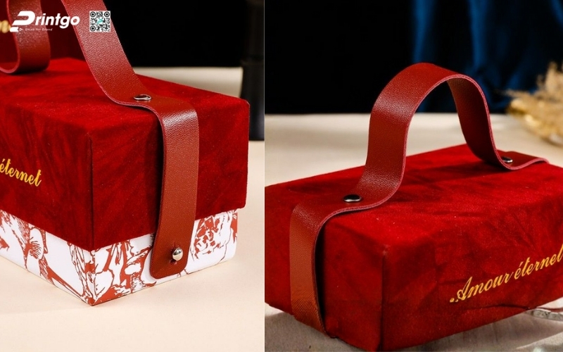 Chất liệu làm hộp quà tết có quai xách là gì? Chất liệu làm hộp quà tết có quai xách là gì?