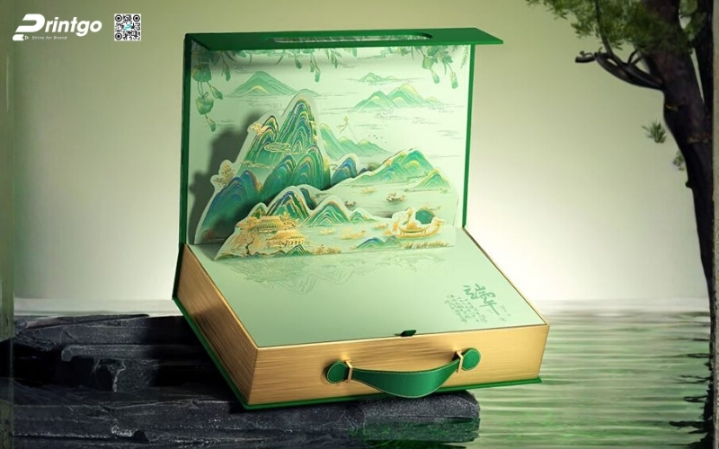 Bộ sưu tập mẫu hộp quà tết có quai xách bằng da Bộ sưu tập mẫu hộp quà tết có quai xách bằng da