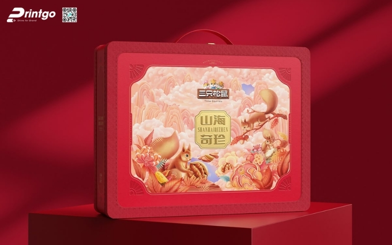 Bộ sưu tập mẫu hộp quà tết có quai xách bằng da Bộ sưu tập mẫu hộp quà tết có quai xách bằng da