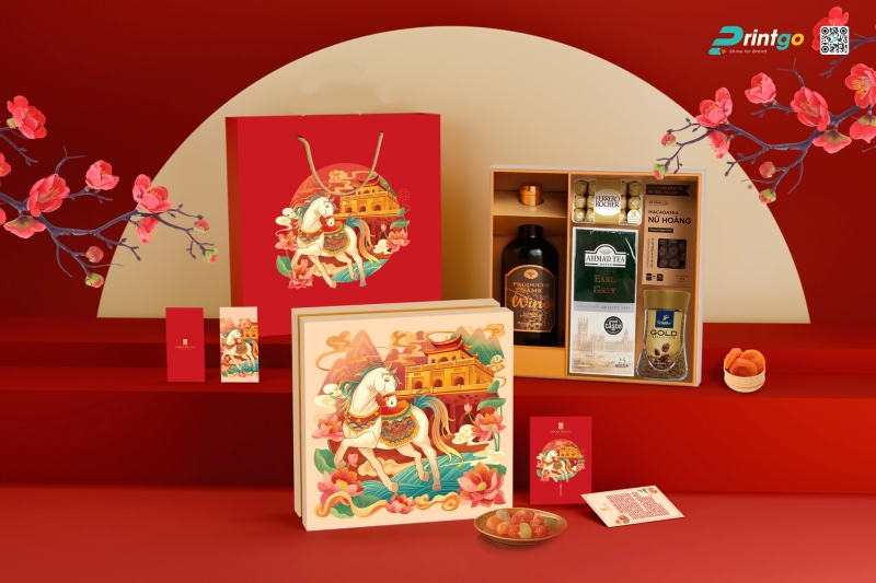 Hộp quà Tết cao cấp Hộp quà Tết cao cấp