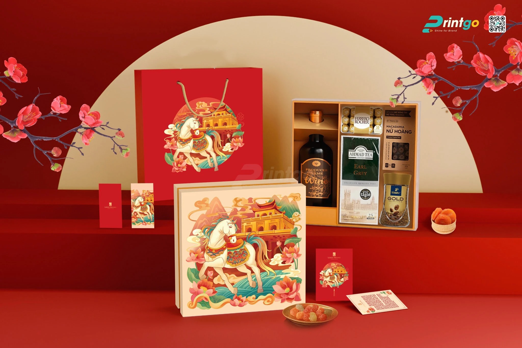 Bộ sưu tập hộp quà Tết Ngựa 2026: Tinh hoa thiết kế cho doanh nghiệp