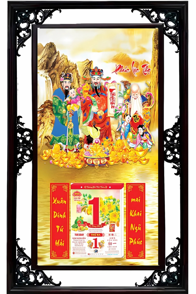 Top 30+ mẫu lịch treo tường Phúc Lộc Thọ đẹp, mới nhất năm 2026 Top 30+ mẫu lịch treo tường Phúc Lộc Thọ đẹp, mới nhất năm 2026