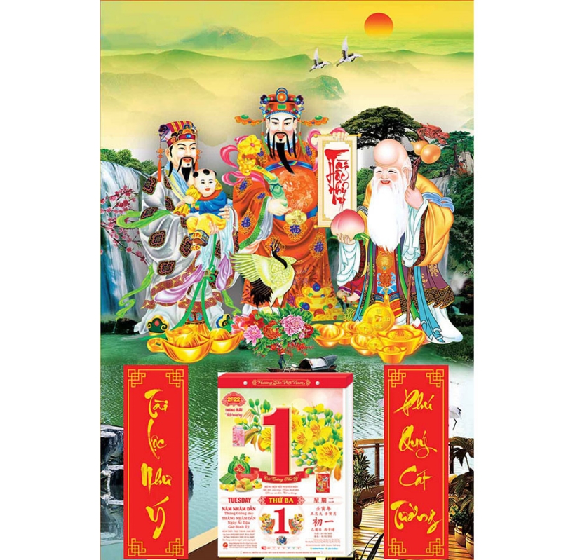 Top 30+ mẫu lịch treo tường Phúc Lộc Thọ đẹp, mới nhất năm 2026 Top 30+ mẫu lịch treo tường Phúc Lộc Thọ đẹp, mới nhất năm 2026