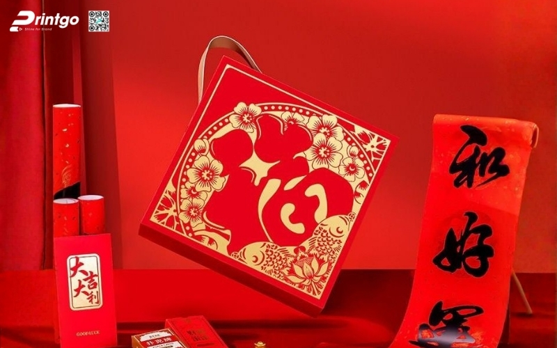 Bộ sưu tập mẫu hộp quà tết có quai xách bằng da Bộ sưu tập mẫu hộp quà tết có quai xách bằng da