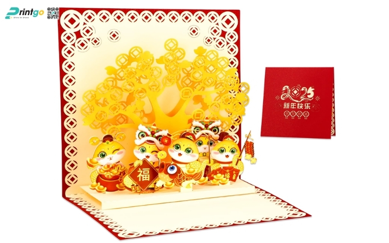 Các mẫu thiệp chúc tết 3D chủ đề tết Việt Các mẫu thiệp chúc tết 3D chủ đề tết Việt