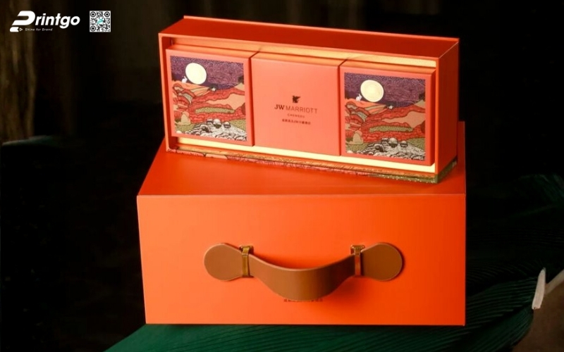 Bộ sưu tập mẫu hộp quà tết có quai xách bằng da Bộ sưu tập mẫu hộp quà tết có quai xách bằng da