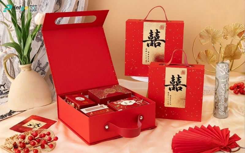 Bộ sưu tập mẫu hộp quà tết có quai xách bằng da Bộ sưu tập mẫu hộp quà tết có quai xách bằng da