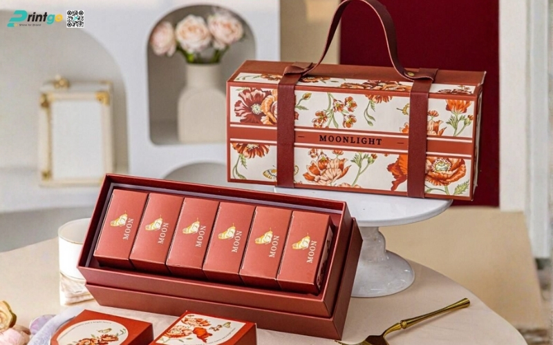 Bộ sưu tập mẫu hộp quà tết có quai xách bằng da Bộ sưu tập mẫu hộp quà tết có quai xách bằng da