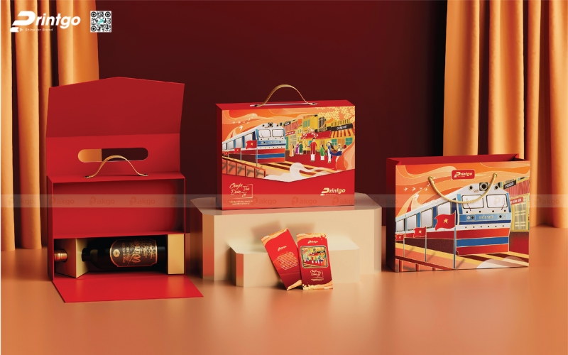 1001 Mẫu Hộp Quà Tết Có Quai Xách Premium Đẳng Cấp Nhất 2026