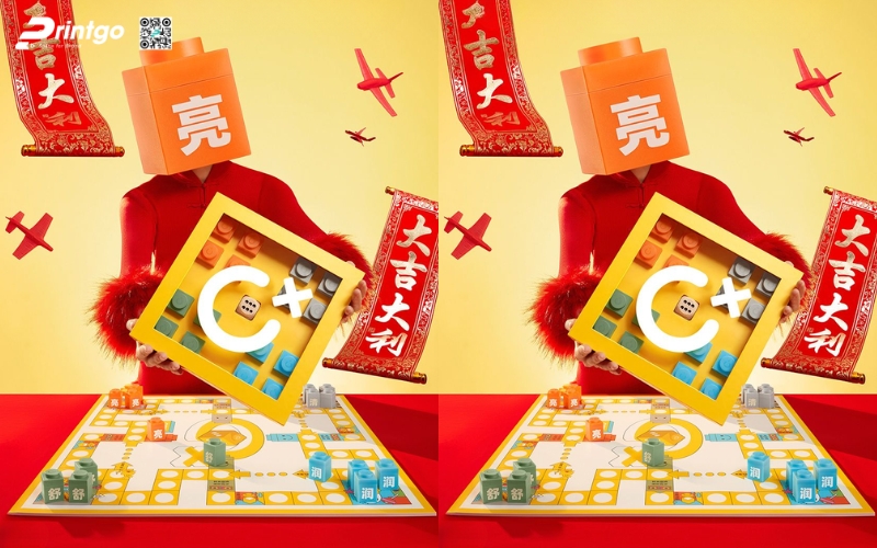 Hộp quà tết độc đáo kèm board game Hộp quà tết độc đáo kèm board game