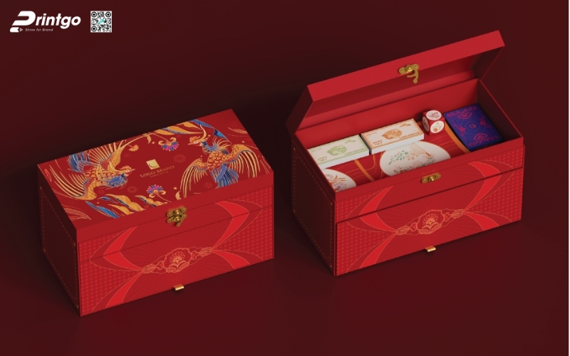 Hộp quà tết độc đáo kèm board game Hộp quà tết độc đáo kèm board game