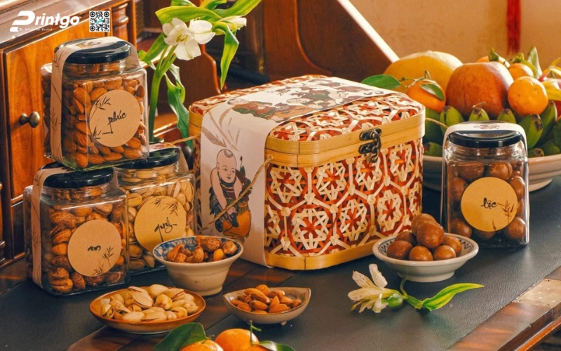 Mẫu hộp quà tết không rượu bằng gỗ Mẫu hộp quà tết không rượu bằng gỗ