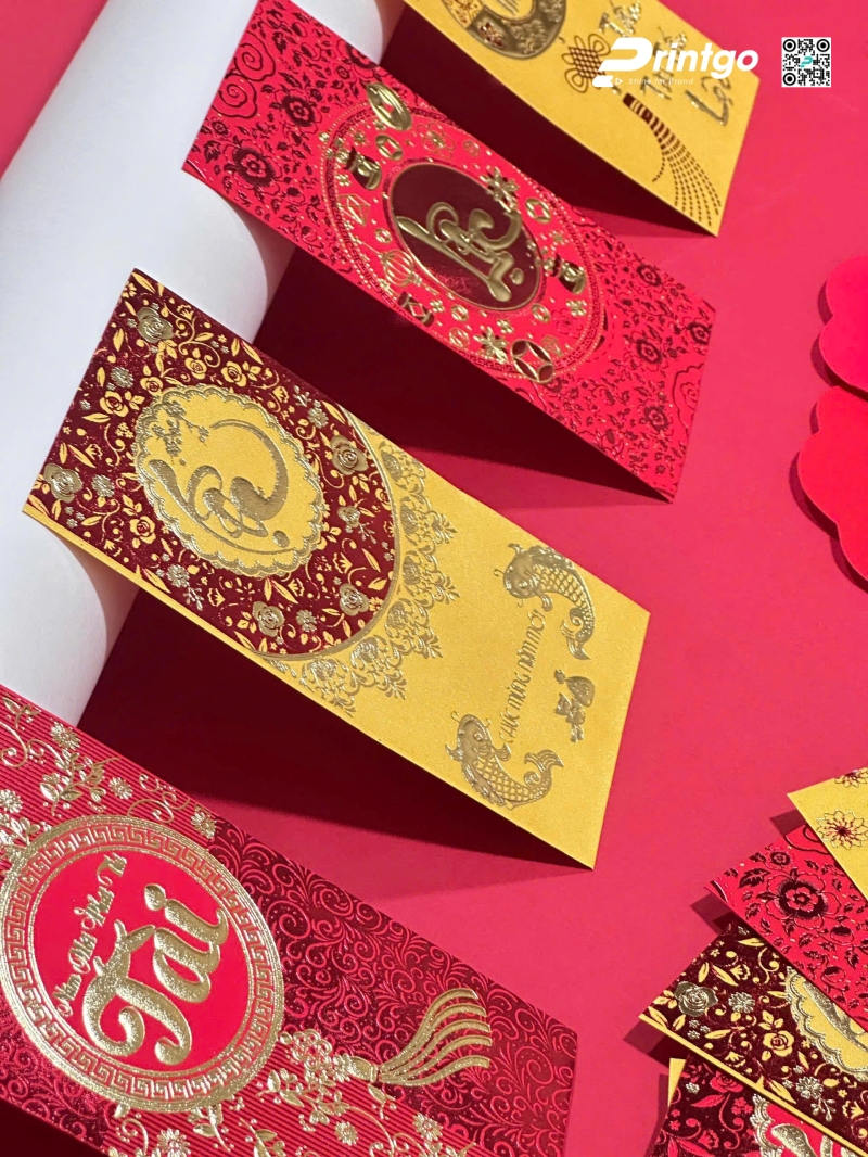 Chất liệu giấy phù hợp để thiết kế bao lì xì 3D Chất liệu giấy phù hợp để thiết kế bao lì xì 3D