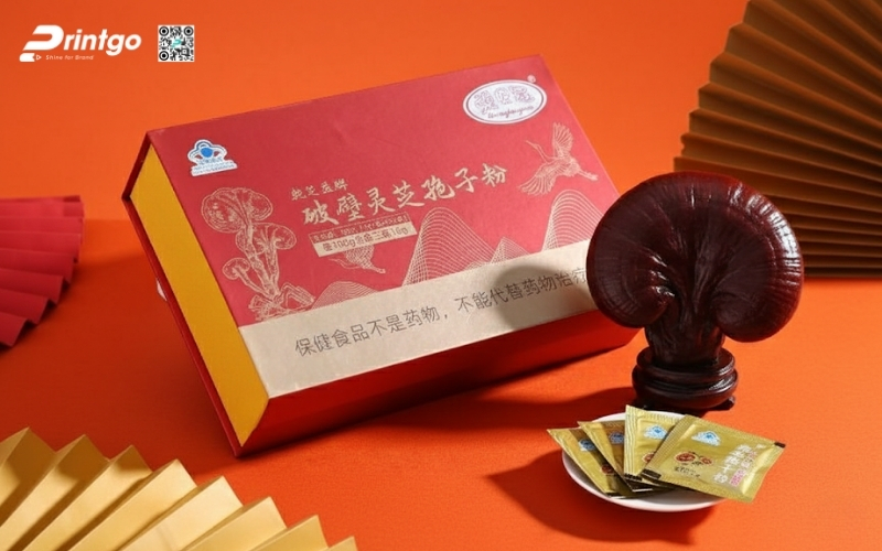 Mẫu hộp quà Tết nấm linh chi cao cấp và sang trọng nhất 2026 Mẫu hộp quà Tết nấm linh chi cao cấp và sang trọng nhất 2026