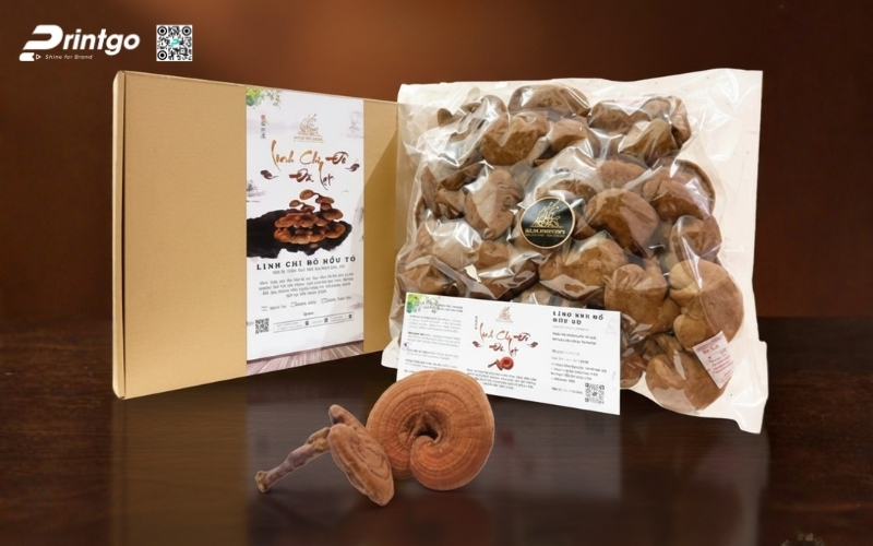 Mẫu hộp quà Tết nấm linh chi cao cấp và sang trọng nhất 2026 Mẫu hộp quà Tết nấm linh chi cao cấp và sang trọng nhất 2026