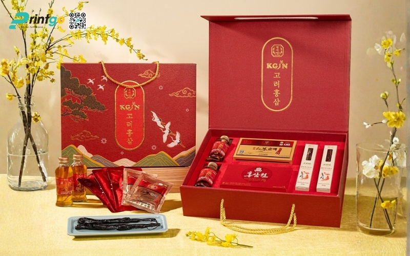 Mẫu hộp quà tết sâm Hàn Quốc nhập khẩu Mẫu hộp quà tết sâm Hàn Quốc nhập khẩu
