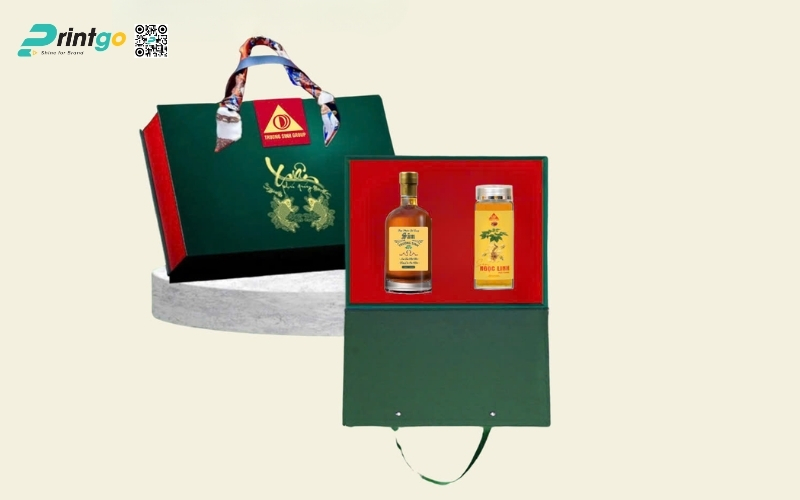 Mẫu hộp quà tết sâm Ngọc Linh Mẫu hộp quà tết sâm Ngọc Linh