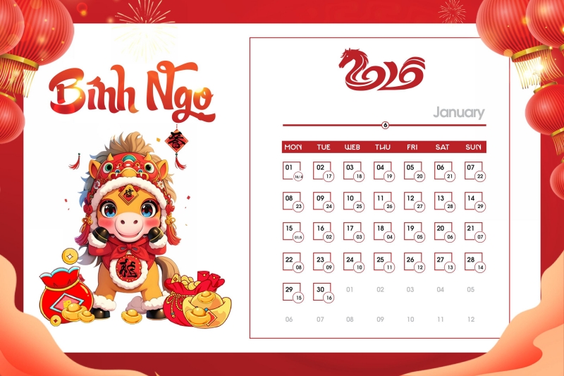 Tải ngay bộ số lịch 2026 vector ngựa dễ thương - Tháng 6 Tải ngay bộ số lịch 2026 vector ngựa dễ thương - Tháng 6