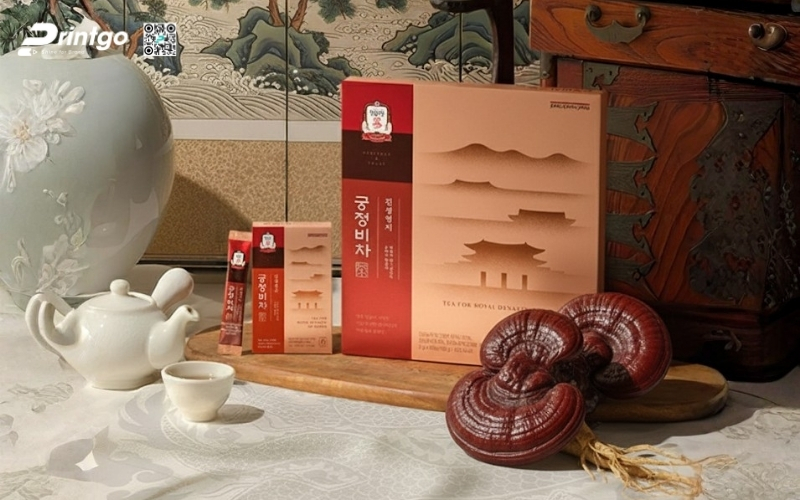 Mẫu hộp quà Tết nấm linh chi cao cấp và sang trọng nhất 2026 Mẫu hộp quà Tết nấm linh chi cao cấp và sang trọng nhất 2026