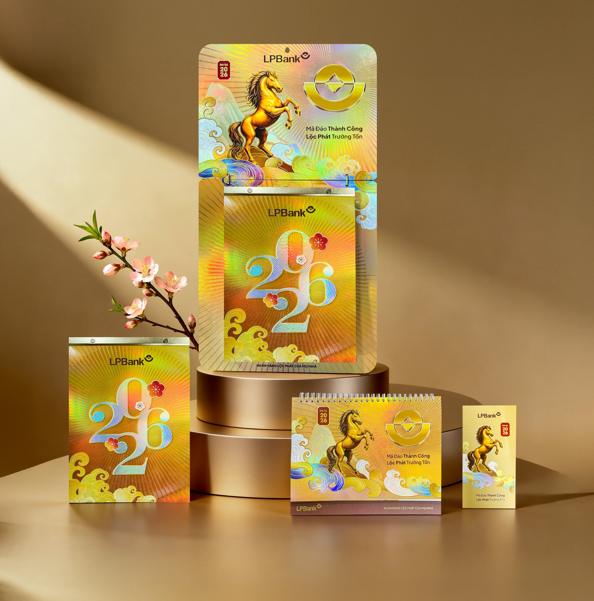 Bộ sưu tập lịch ngân hàng LP Bank 2026 Bộ sưu tập lịch ngân hàng LP Bank 2026