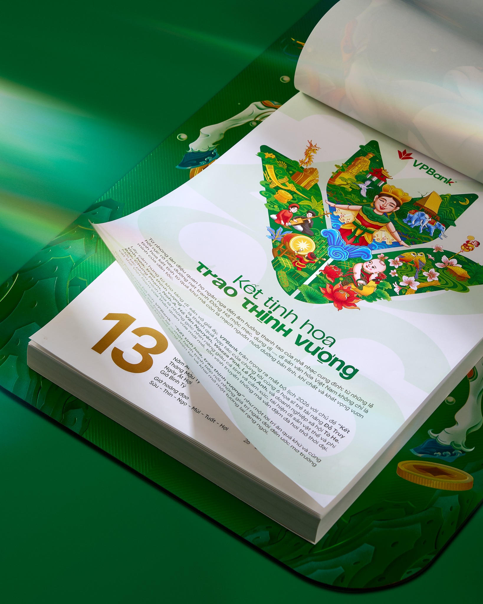 Bộ sưu tập lịch ngân hàng VP Bank 2026 Bộ sưu tập lịch ngân hàng VP Bank 2026