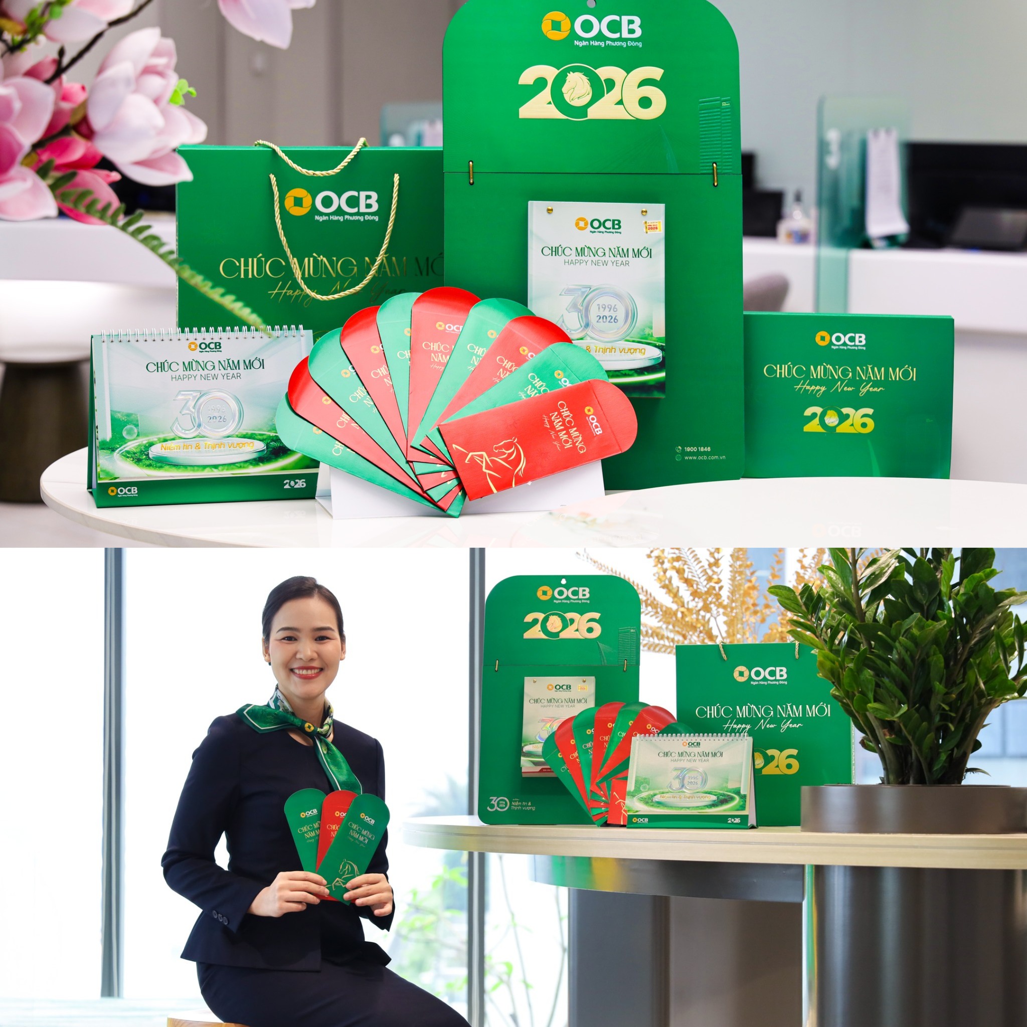 Bộ sưu tập lịch ngân hàng OCB Bank 2026 Bộ sưu tập lịch ngân hàng OCB Bank 2026