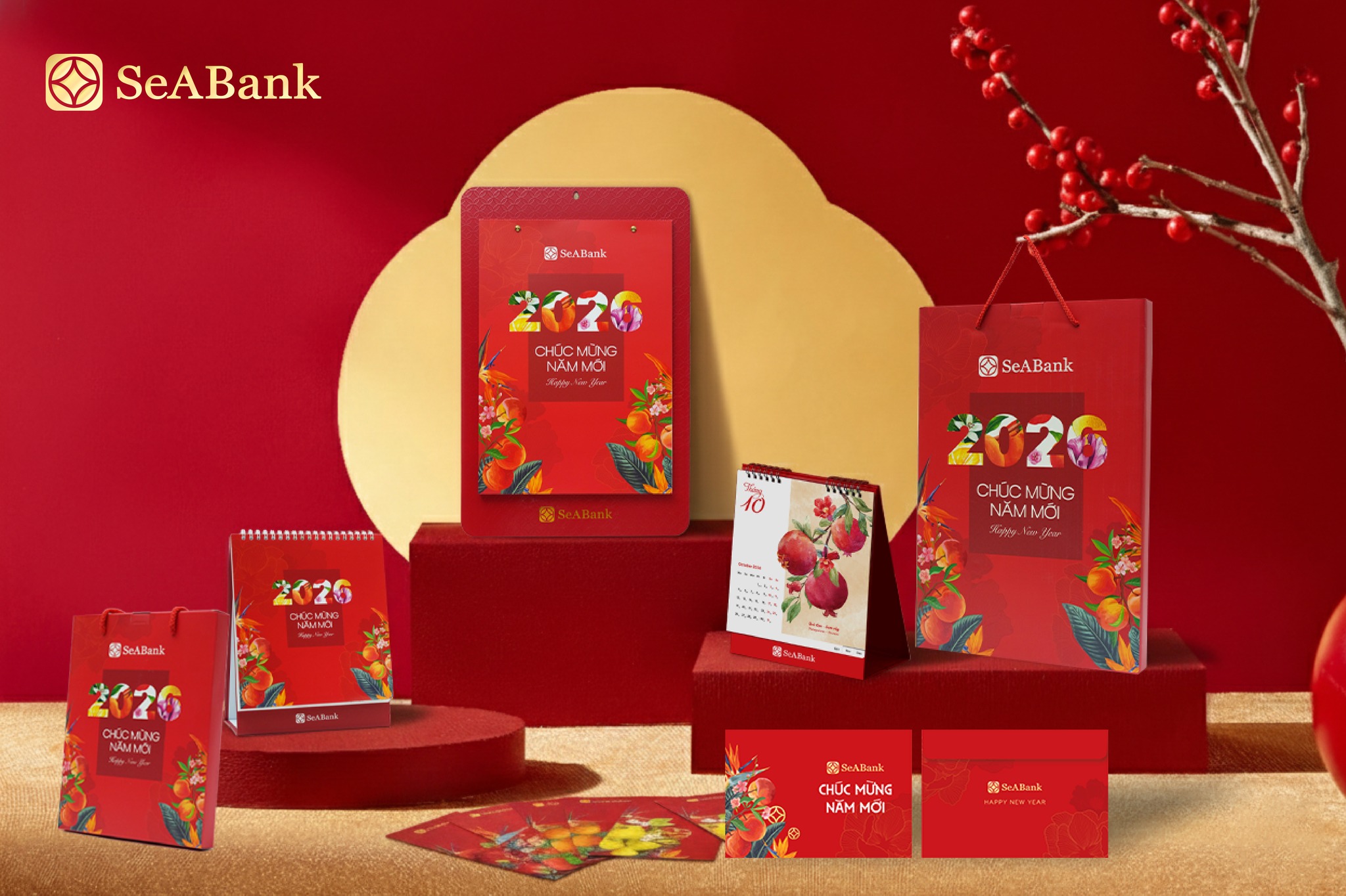 Bộ sưu tập lịch ngân hàng Seabank 2026 Bộ sưu tập lịch ngân hàng Seabank 2026
