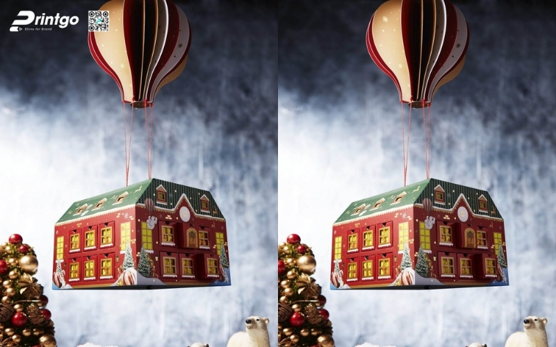 Hộp quà tết độc đáo hình tòa nhà sang trọng Hộp quà tết độc đáo hình tòa nhà sang trọng