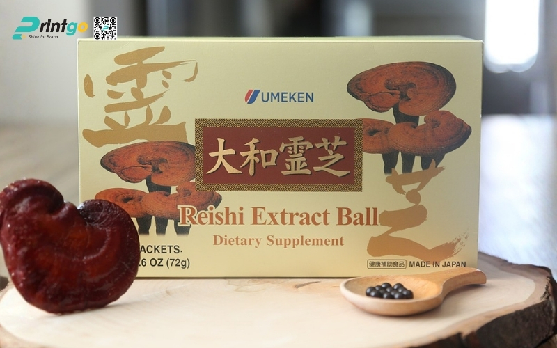 Mẫu hộp quà Tết nấm linh chi cao cấp và sang trọng nhất 2026 Mẫu hộp quà Tết nấm linh chi cao cấp và sang trọng nhất 2026