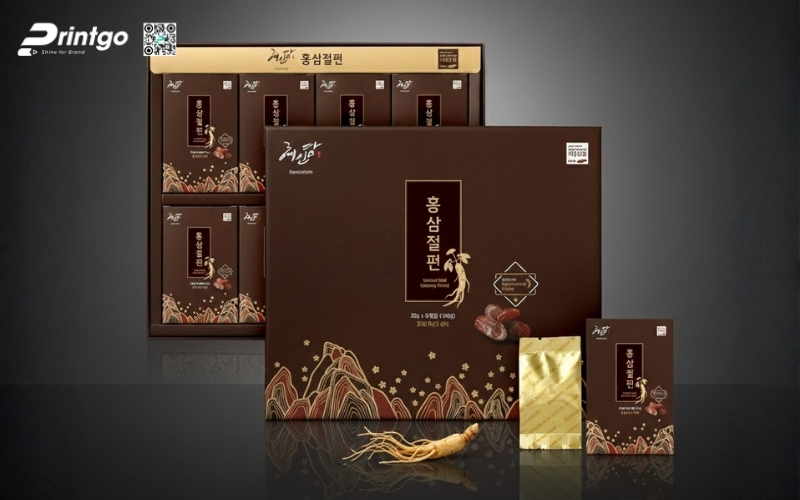 Mẫu hộp quà tết sâm Hàn Quốc nhập khẩu Mẫu hộp quà tết sâm Hàn Quốc nhập khẩu