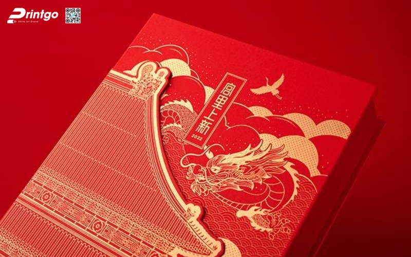 Chất liệu in hộp quà tết không rượu Chất liệu in hộp quà tết không rượu