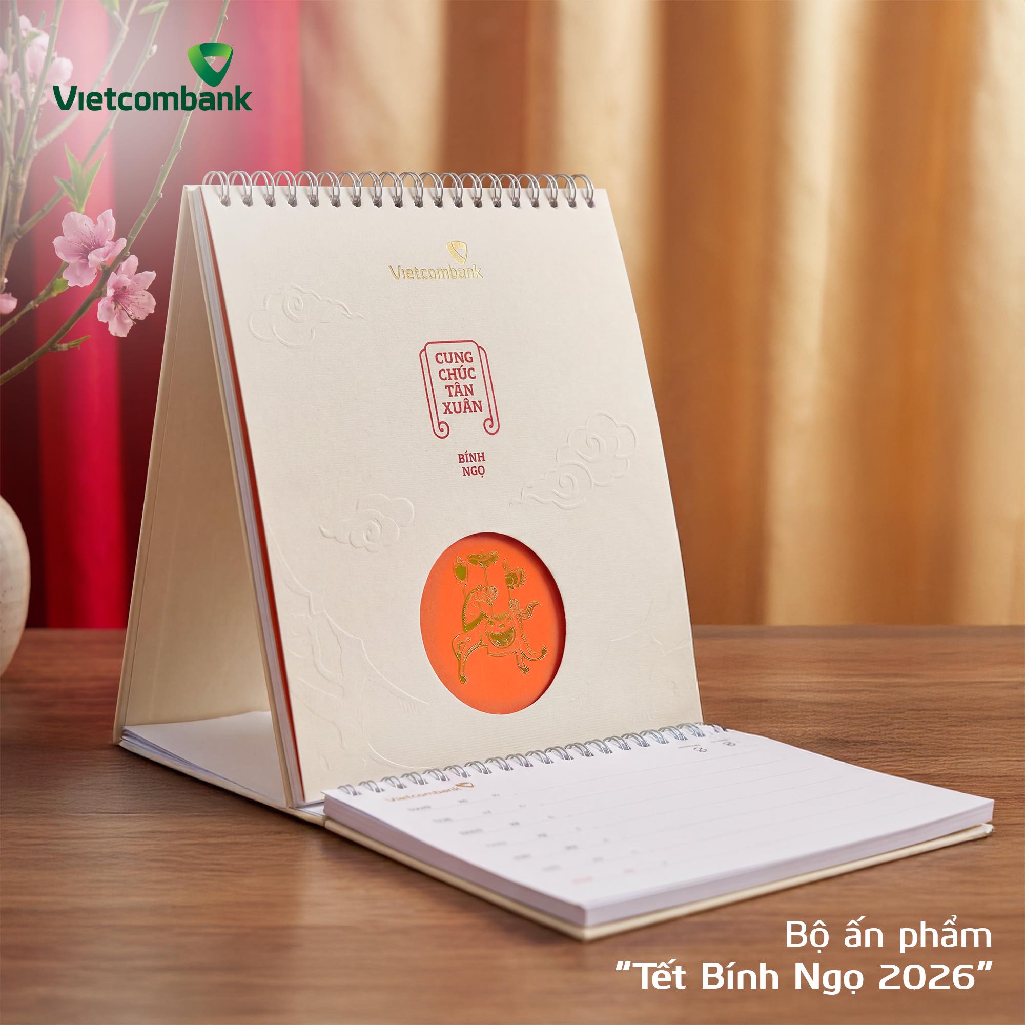 Bộ sưu tập lịch ngân hàng Vietcombank 2026 Bộ sưu tập lịch ngân hàng Vietcombank 2026