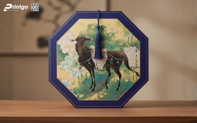 Hộp quà tết độc đáo hình lục giác, bát giác Hộp quà tết độc đáo hình lục giác, bát giác